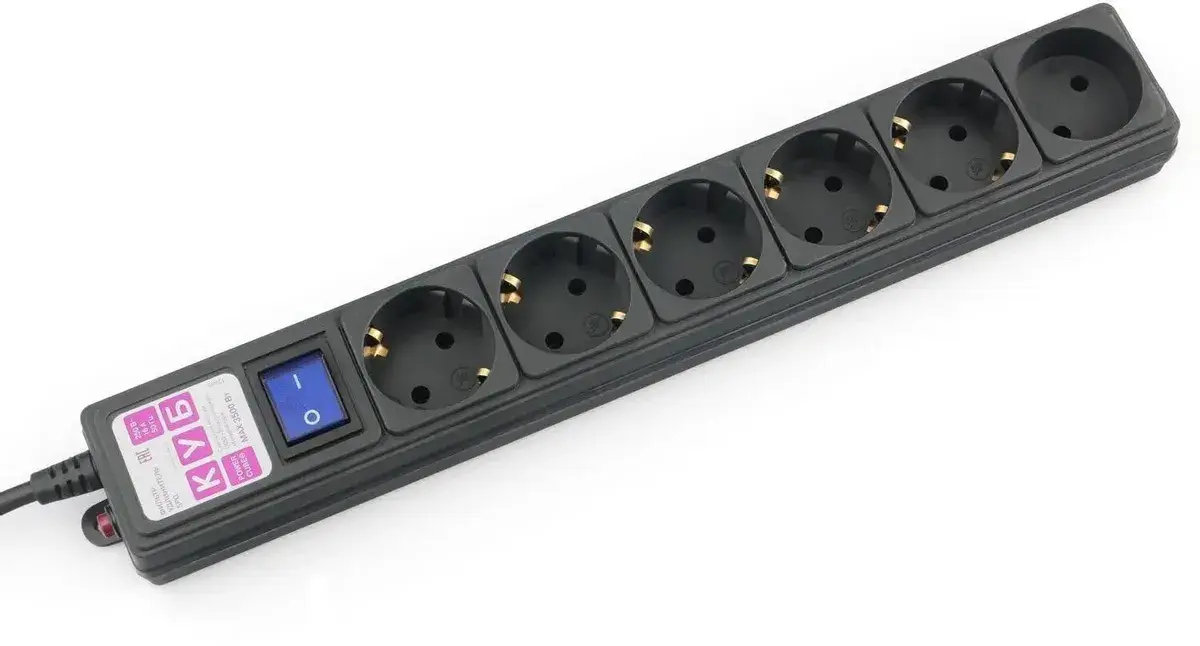 Сетевой фильтр Powercube SPG6 (3x1.0) 3m