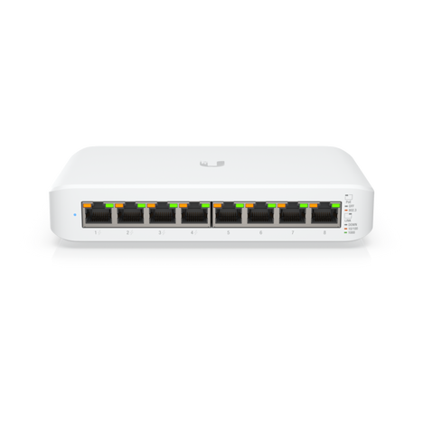Коммутатор UBIQUITI USW-LITE-8-POE
