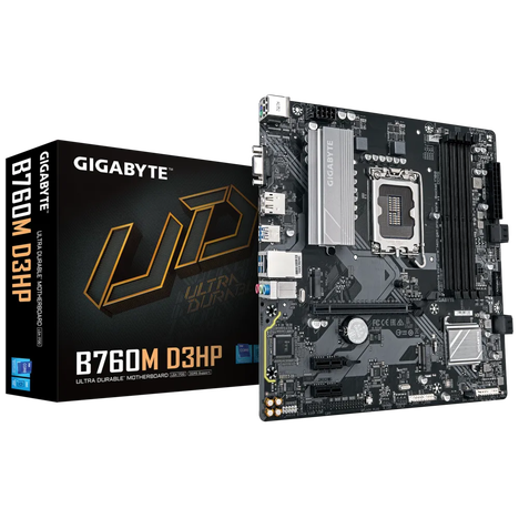 Материнская плата Gigabyte LGA 1700 Intel B760 B760M D3HP