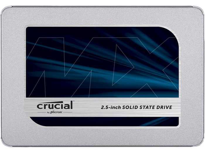 Внутренний твердотельный накопитель Crucial MX500 500Gb