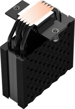 Кулер для процессора/ PCCooler RT500  Digital ARGB BK (240W, 4-pin PWM, LED temp., 152mm, Al/Cu, 5x6mm, ARGB, 1x120mm, 73.32CFM, 34.9dBA, 2200RPM, S: 1851/1700/1200/115X, AM5/AM4, black)