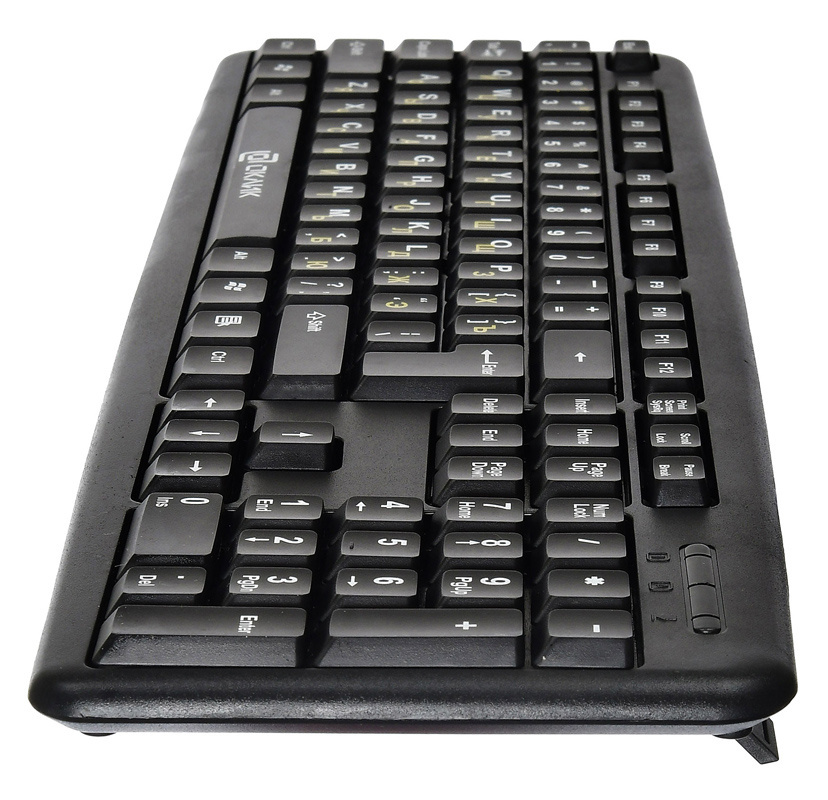 Клавиатура Oklick KeyBoard 130M 337077, цвет черный