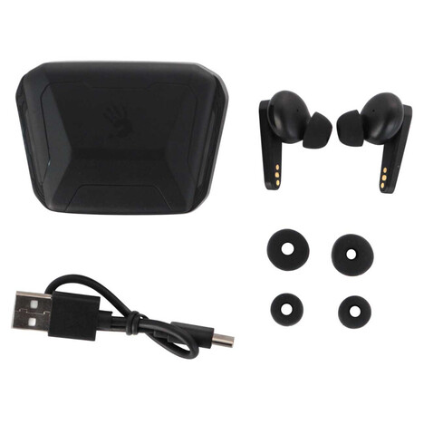 Bluetooth-гарнитура A4tech Bloody M70, цвет красный/черный