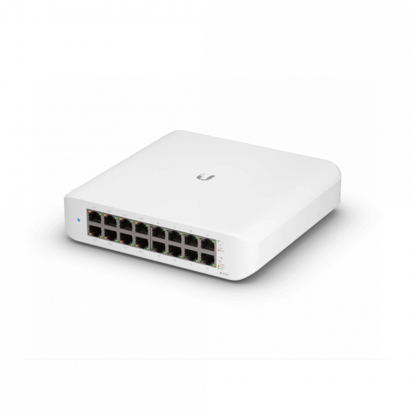 Коммутатор UBIQUITI USW-Lite-16-PoE