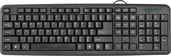 

Клавиатура Defender HB-420 45420, цвет черный