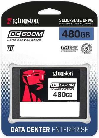 Внутренний твердотельный накопитель Kingston DC600M 480GB