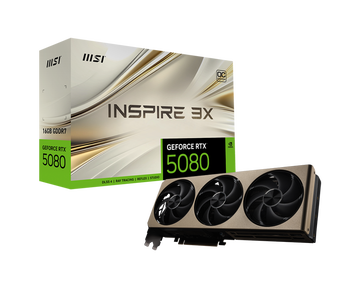 Видеокарта MSI GeForce RTX 5080 16 ΓБ Retail