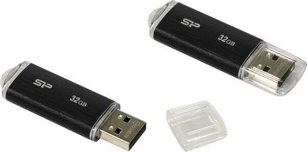 

Флешка Silicon Power Ultima U02, Черный