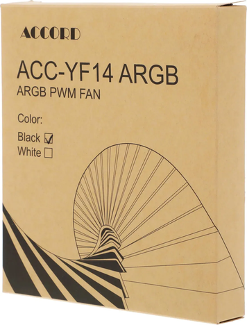 Вентилятор Accord для корпуса ACC-YF14 ARGB Black