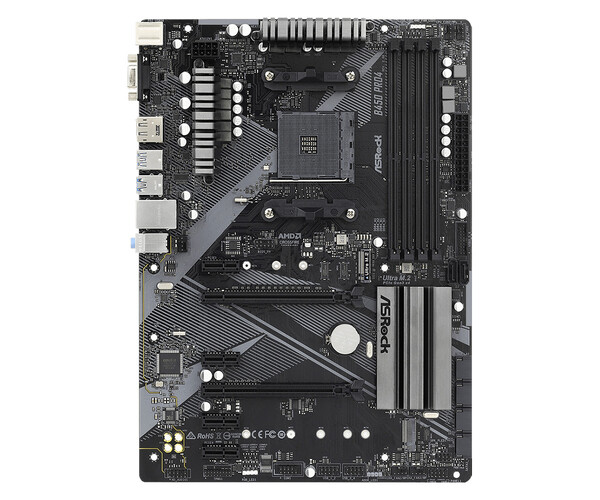 

Материнская плата ASRock AM4 AMD B450 B450 PRO4 R2.0