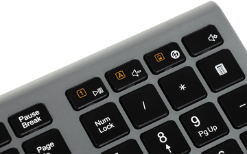 Клавиатура Oklick USB 890S 1784239, цвет серый