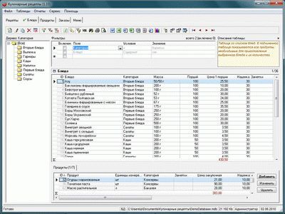 Кулинарные рецепты