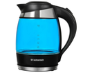 

Чайник электрический Starwind SKG2216 1.8л. 2200Вт синий/черный (корпус: стекло)