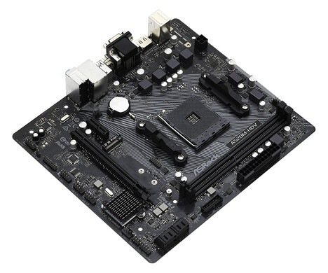 Материнская плата ASRock AM4 AMD A520 A520M-HDV