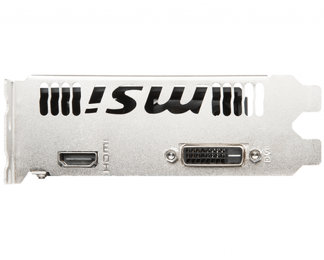 Видеокарта MSI GeForce GT 1030 2 ΓБ Retail