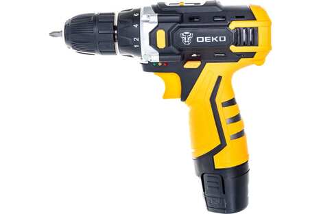 Безударная дрель-шуруповерт Deko DKCD12FU