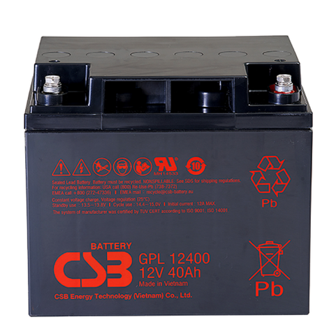 Сменная батарея для ИБП CSB GPL 12400