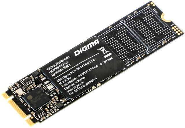 Внутренний твердотельный накопитель DIGMA Run S9 1TB