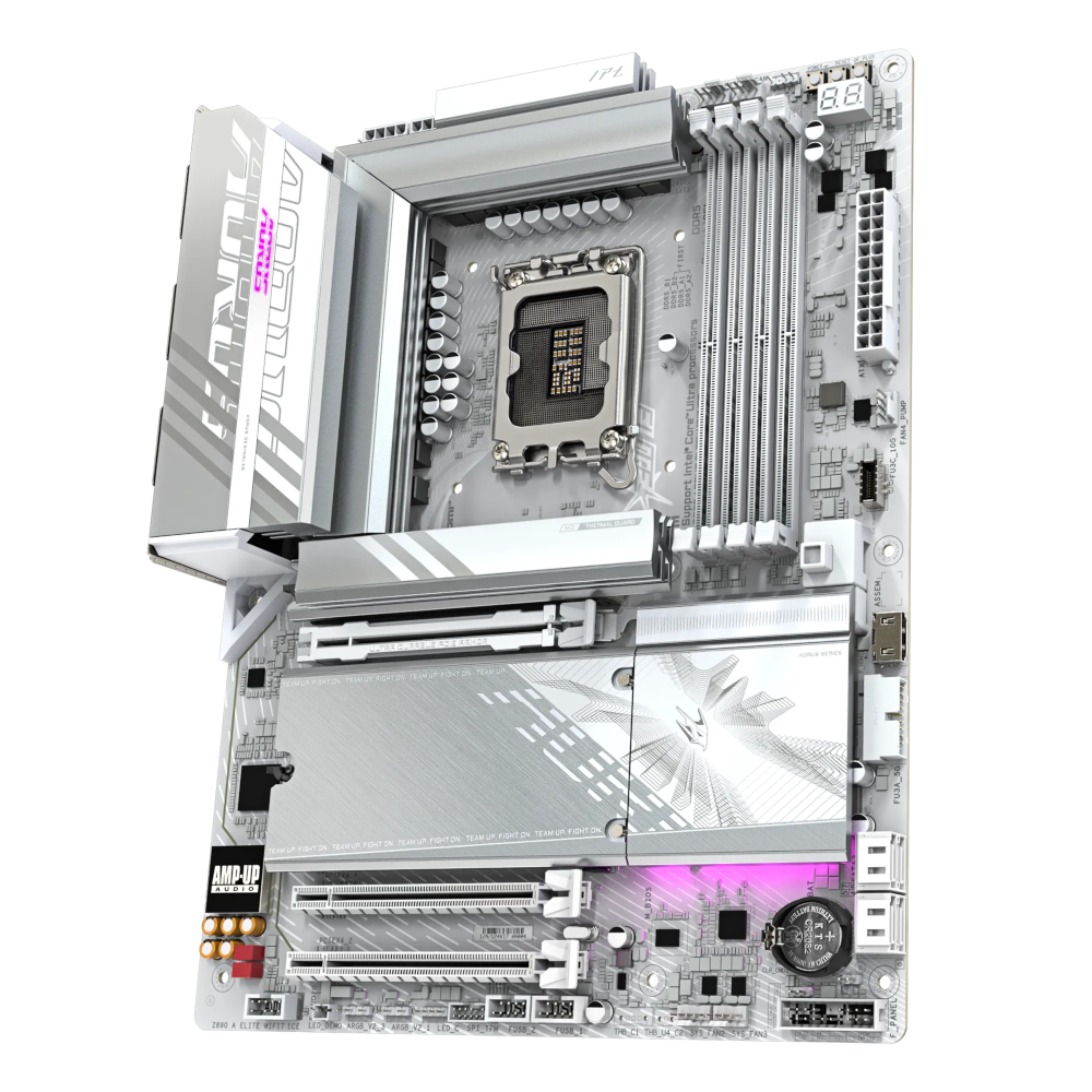 Материнская плата Gigabyte LGA1851 Intel Z890 Z890 AORUS ELITE WIFI7 ICE