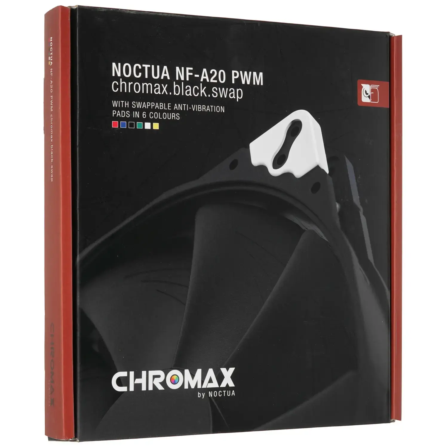 Вентилятор Noctua для корпуса NF-A20 PWM chromax.black.swap