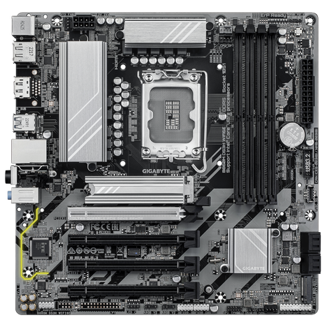 Материнская плата Gigabyte LGA1851 Intel B860 B860M DS3H WIFI6E