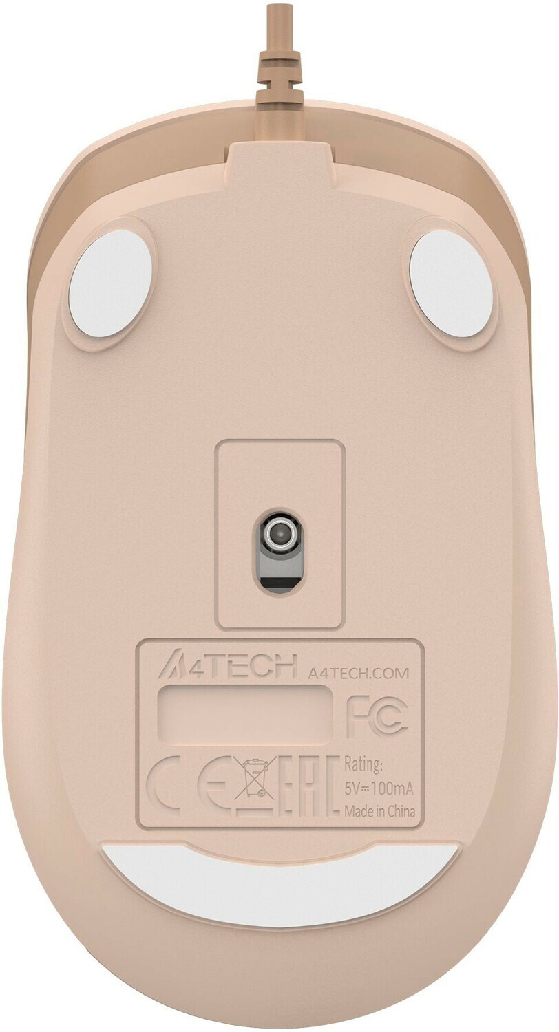 Мышь A4tech Fstyler FM26 USB (CAFE LATTE)