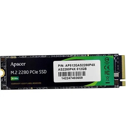 Внутренний твердотельный накопитель Apacer AS2280P4X 512GB