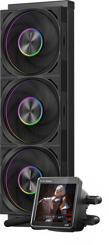 Кулер Процессорный PCCooler жидкостная система охлаждения DT360 ARGB Display