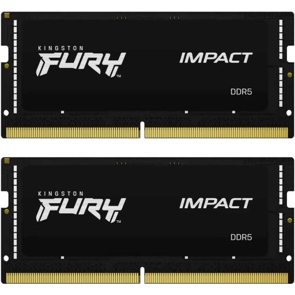 Оперативная память Kingston Laptop DDR5 4800МГц 64GB, KF548S38IBK2-64