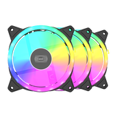 Вентилятор PCCooler кулер для корпуса F3 T120 ARGB BK 3IN1