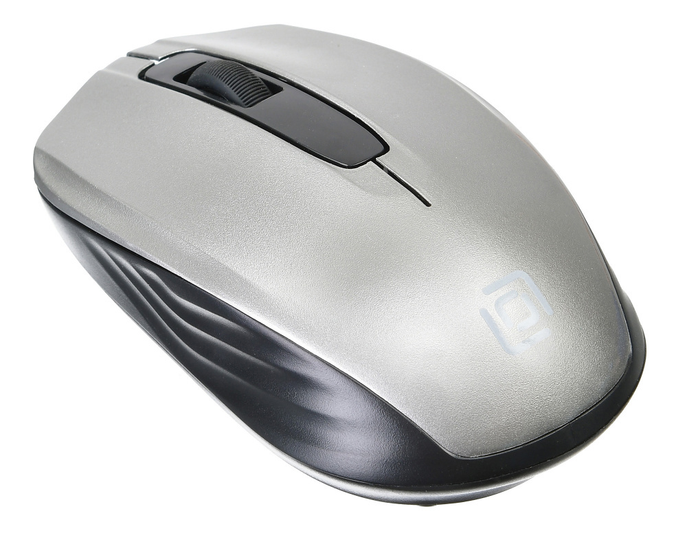 Мышь Oklick Мышь 475MW 945829, цвет серый