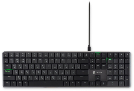 Клавиатура Oklick KeyBoard K953X 1901086, цвет черный