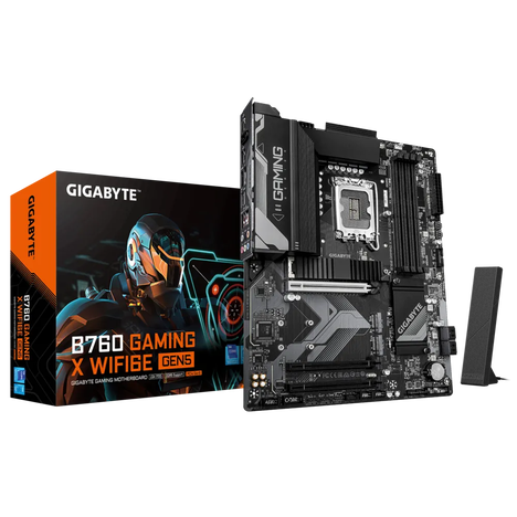 Материнская плата Gigabyte LGA 1700 Intel B760 B760 GAMING X WIFI6E GEN5