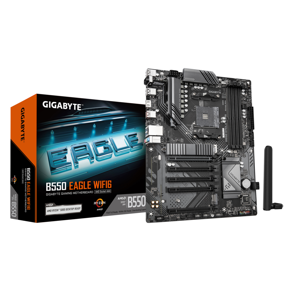 Материнская плата Gigabyte AM4 AMD B550 B550 EAGLE WIFI6