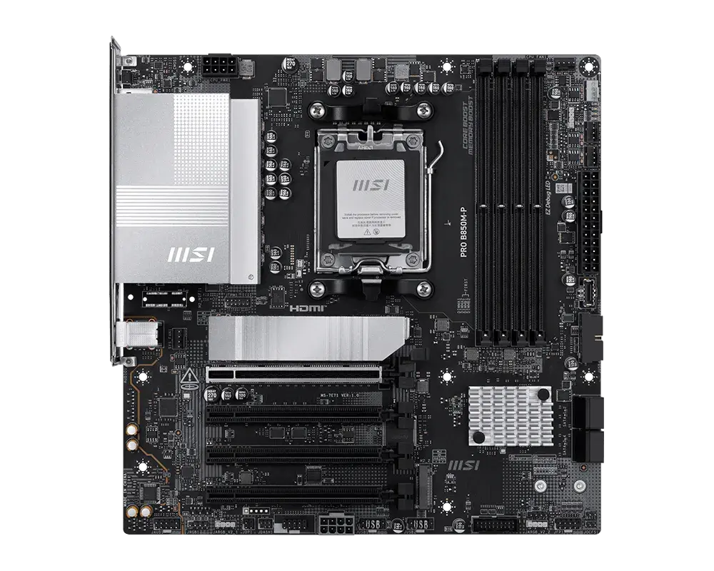 Материнская плата MSI AMD B850 PRO B850M-P