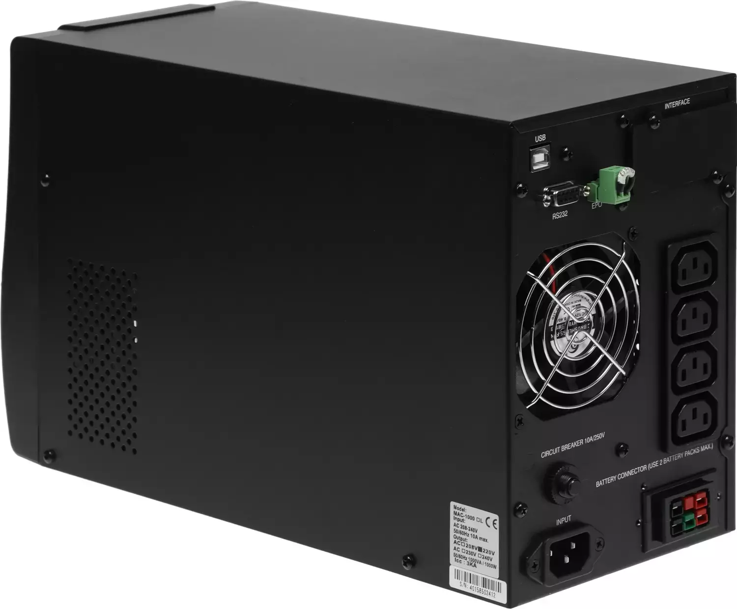 ИБП Powercom MACAN MAC MAC-1000