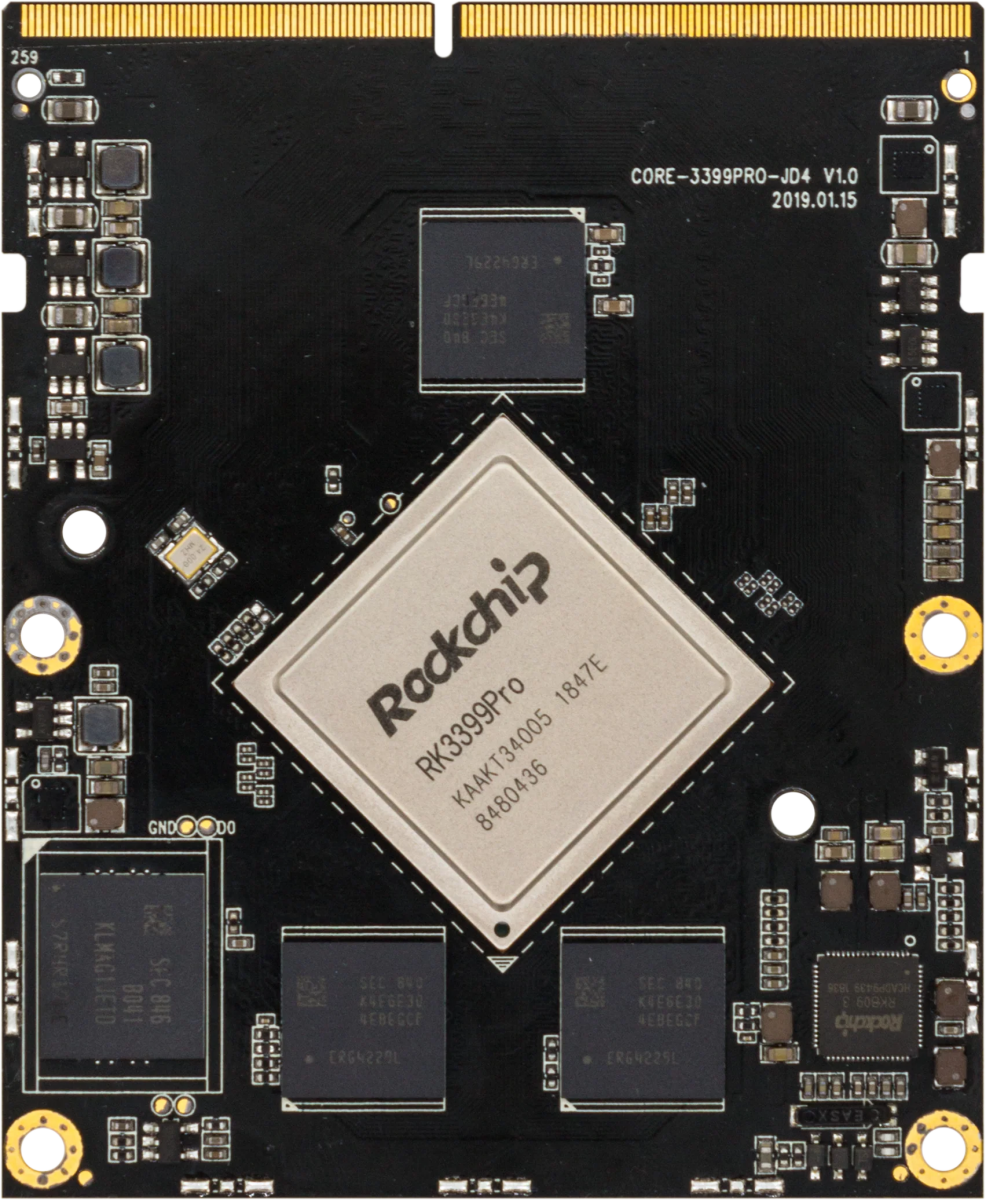 Одноплатный компьютер FireFly Core 3399Pro-JD4