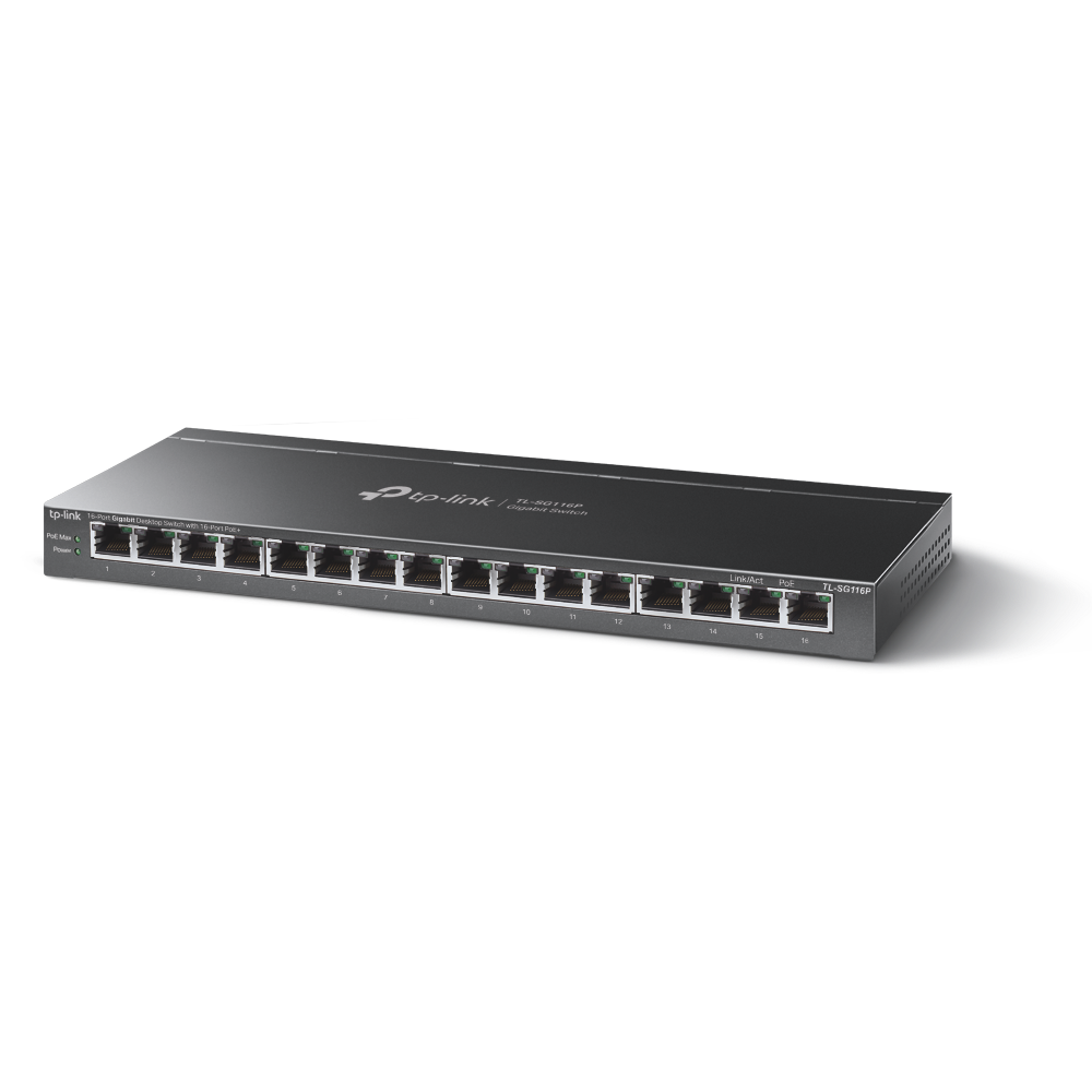 Коммутатор TP-LINK TL-SG116P