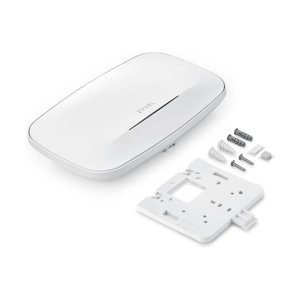 Точка доступа/ Точка доступа Zyxel NebulaFlex NWA210AXv2, Wi-Fi 6 (AX5400), MU-MIMO 4x4+2x2, 2xLAN 2.5GE, без БП