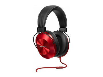 Гарнитура Pioneer SE-MS5T, цвет красный/черный