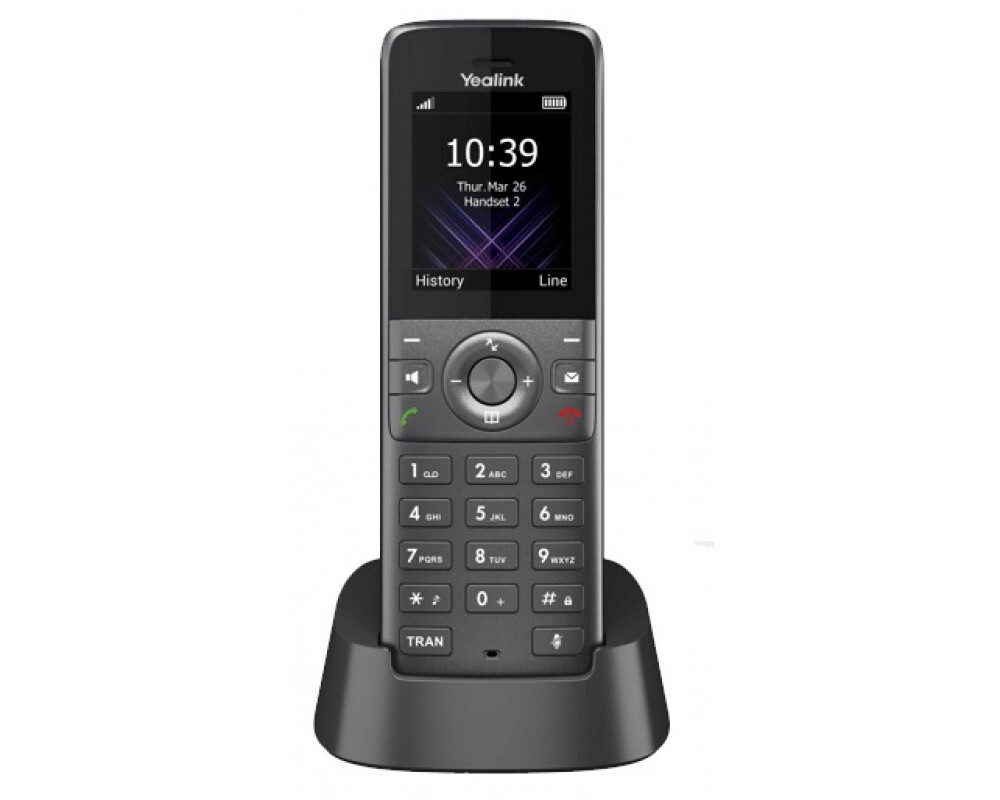 SIP-DECT телефон Yealink W73H, 1 трубка