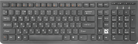 Клавиатура Defender UltraMate SM-535 45535, цвет черный