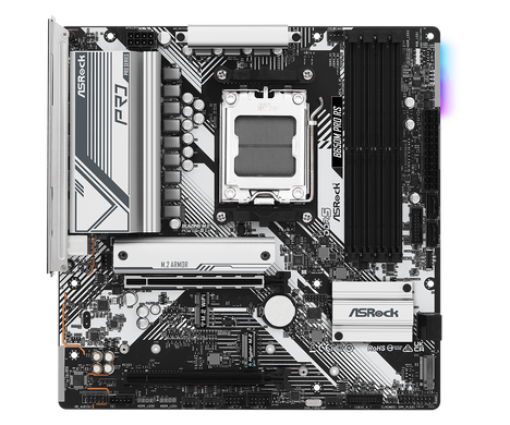 Материнская плата ASRock AM5 AMD B650 B650M PRO RS