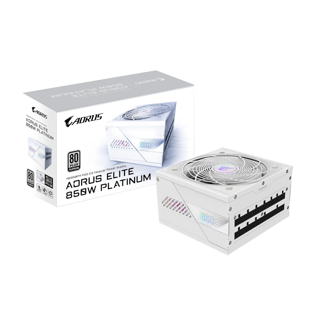 Блок питания Gigabyte AORUS ELITE P850W 80+ Platinum Modular PCIe 5.0 ICE