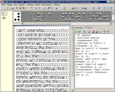 Elecgeste Braille Reader Lite 3.20 (лицензия),