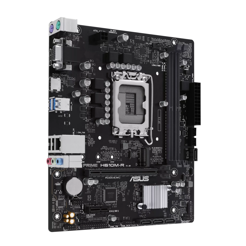 Материнская плата ASUS Intel H610 PRIME H610M-R-SI