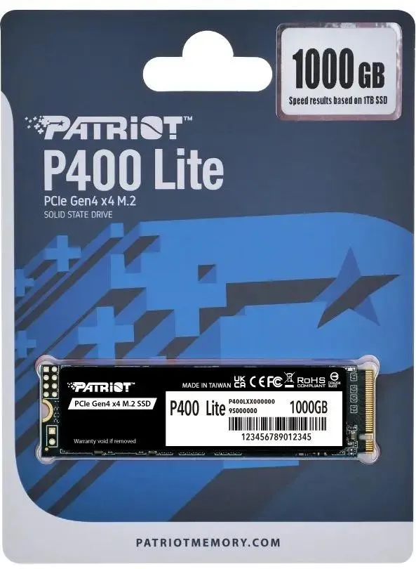 Внутренний твердотельный накопитель Patriot P400 Lite 1TB