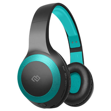 Bluetooth-гарнитура DIGMA BT-15, цвет голубой/черный