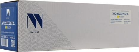 Тонер-картридж желтый NVPrint для HP, NV-W2212X-207XNCY