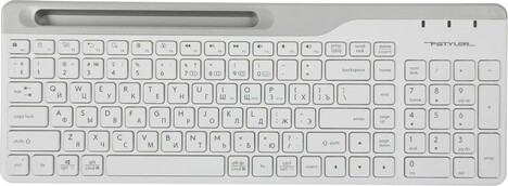 Клавиатура+мышь A4tech Клавиатура + мышь Fstyler FB2535C FB2535C ICY WHITE, цвет белый
